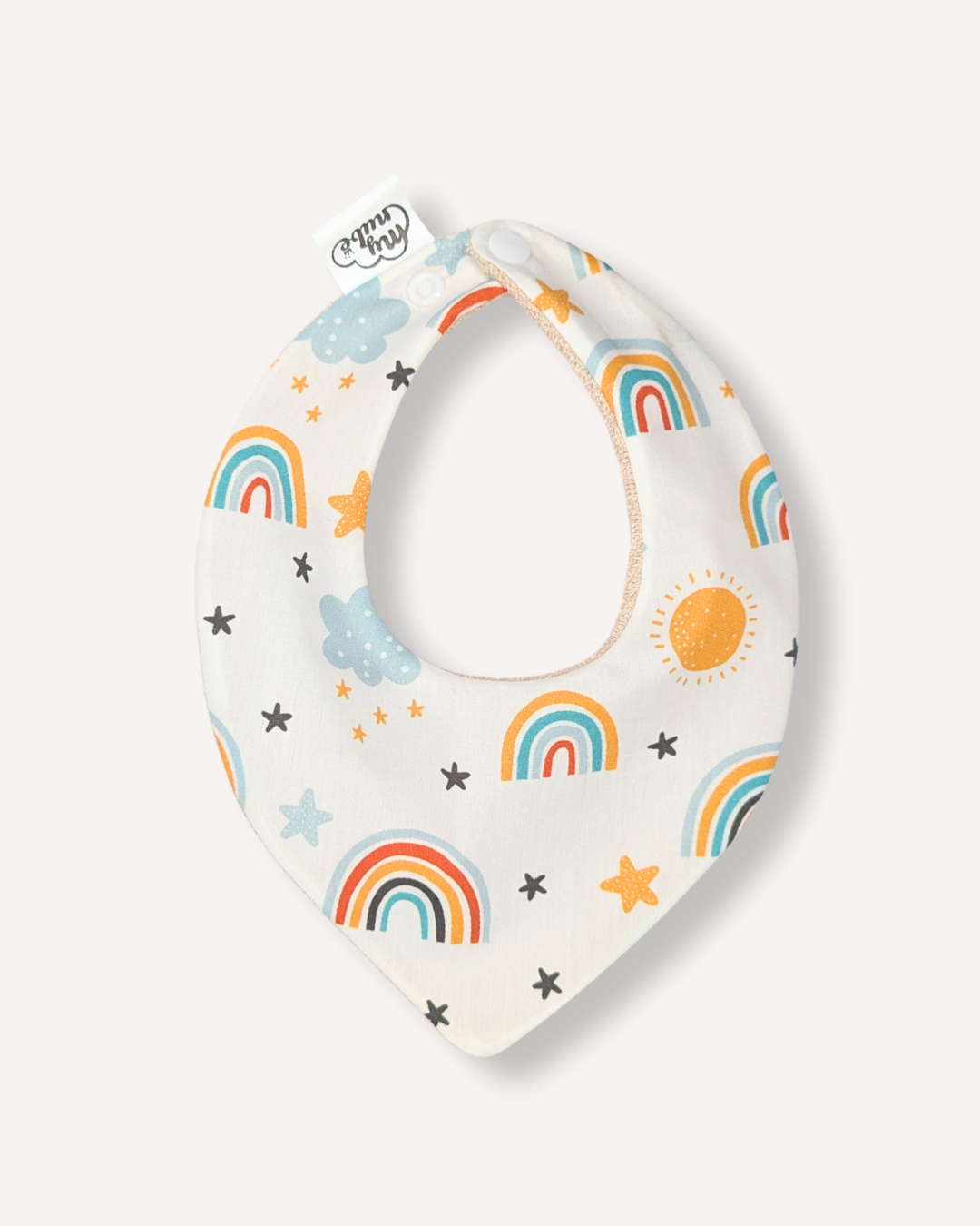 Babero bambú Arco iris