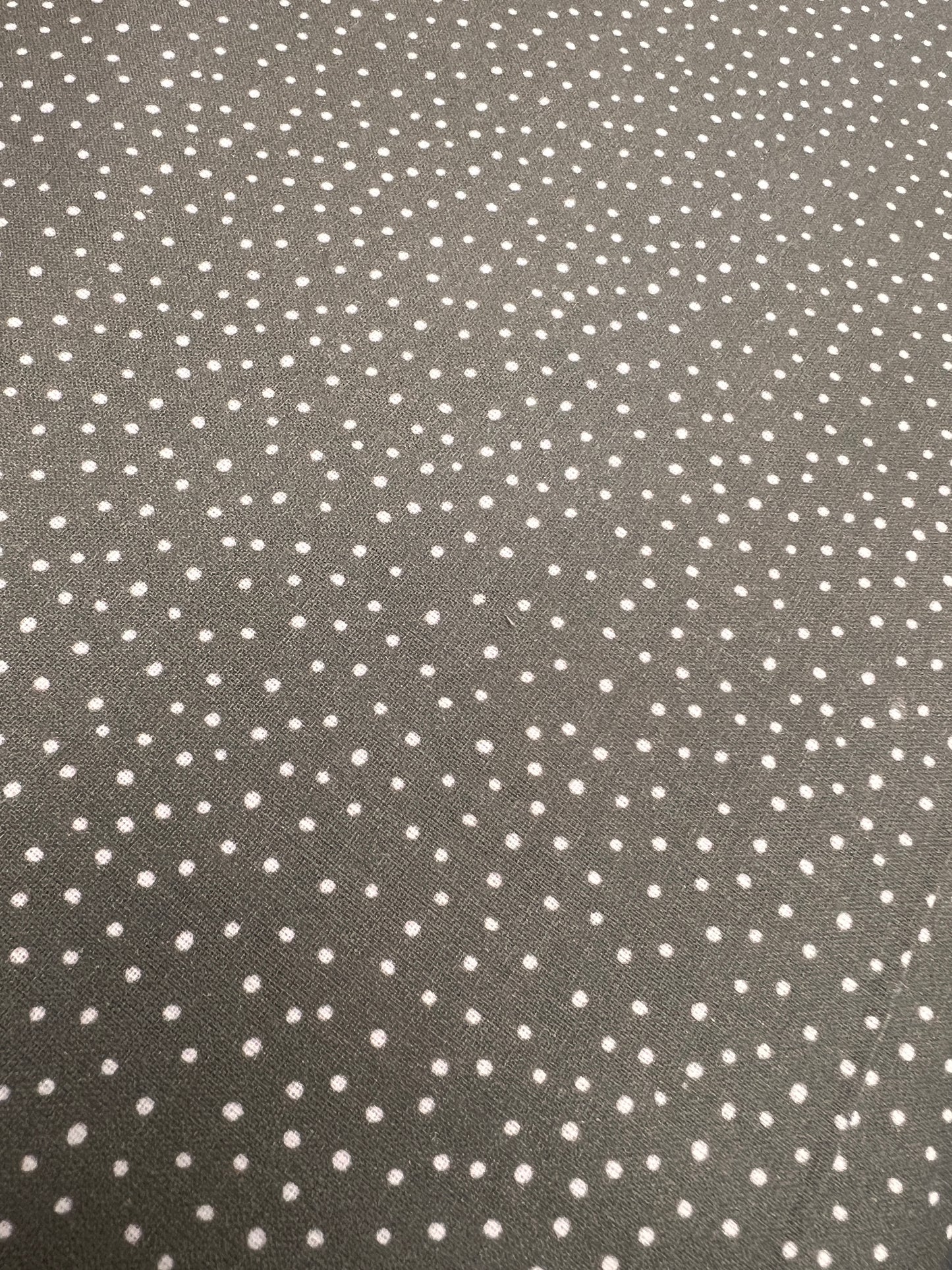 Tela popelin topitos verde oscuro