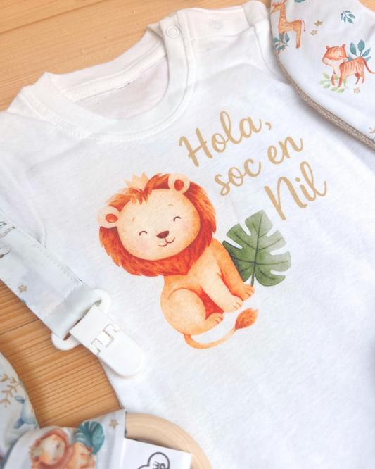 Pack de nacimiento personalizado 🦁