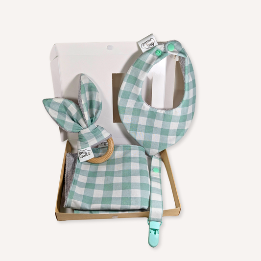 Canastreta de Vichy mint per a Nadons