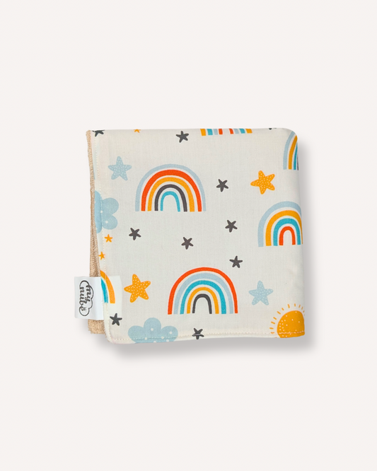 Toallita de lactancia de bambú Arco iris