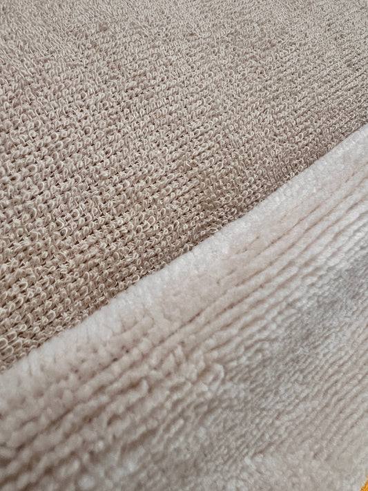 Rizo de bambú doble textura arena